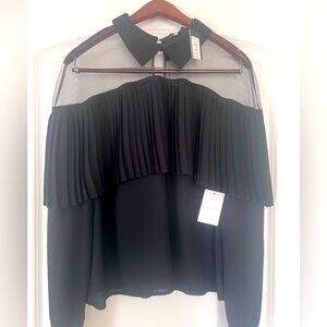 Romeo and Juliet Couture Black Blouse
